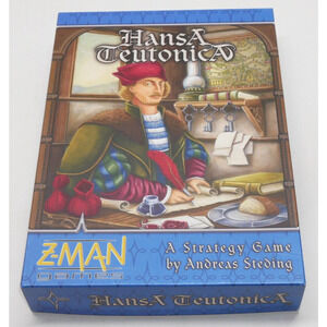 ZMan Games HansA TeutonicA Board Game Complete With 2 Expansions East Britannia